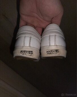 Pánské boty Adidas Matchcourt white core Black gum - 7