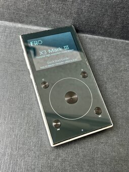 FiiO X3 Mark III – High-Res audio přehrávač 16GB SD karta - 7