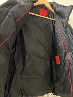 Nová pánská péřová zimní bunda Hugo Boss v. M - 7