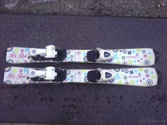Dětské dívčí lyže Tecno pro 80cm. - 7