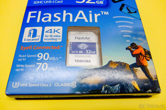 TOSHIBA FlashAir W-04 SD 32GB Wireless LAN - 7