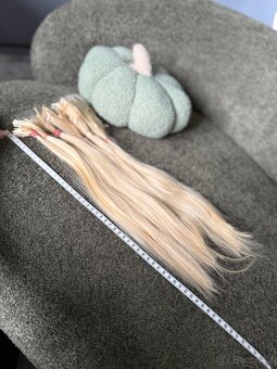 Luxusní, evropské vlasy na keratin - 7
