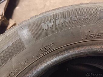 195/65 R15 zimní pneu 2ks Hankook 6-6,5 mm - 7