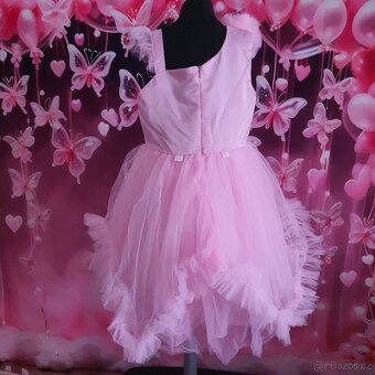 Dětské šaty pro družičku s vlečkou - 7