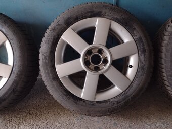 ALU kola 5x100 R16 205/55 zimní - 7