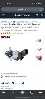 Regulační ventil množství paliva - 7