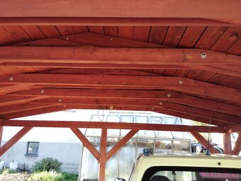 Garazove stani pro dve auta, pergola. - 7