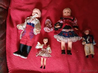 Starožitné kloubové panenky - 7