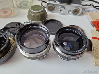 Starý fotoaparát Werra Werramatic + 3x objektiv - 7