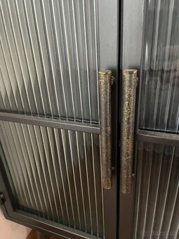 Skleněná industriální komoda Kare Design - 7