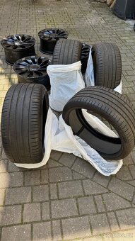 Tesla model Y original kola 21” + sada gum - 7