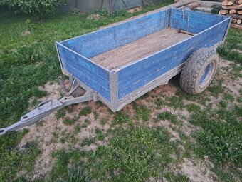 Prodám vlečky, dvoukoláky za traktor - 7
