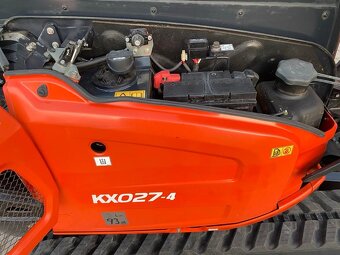 Minibagr Kubota KX027-4 - 7