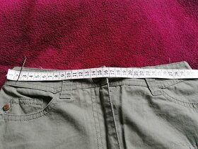 Dívčí sukýnka, vel. 128, barva khaki - 7