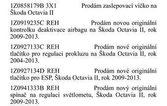 Spínače Octavia II - 7