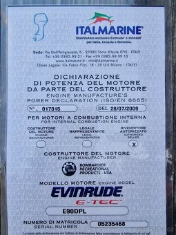 Lodni motor Evinrude 90 etec - 7