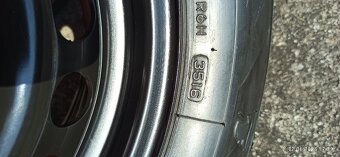 Zimní kola 6Jx15 ET43,5x112,195/65R15 VW GOLF 7, OCTAVIA 3 - 7