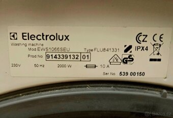 Úzká předem plněná pračku Elektrolux EWS1066SEU - 7