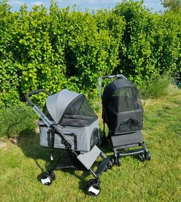 Kočárek 2v1 pro domácí mazlíčky - NOVÉ - 7