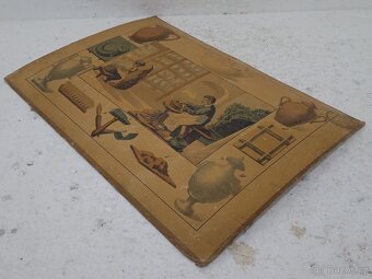 Hrnčíř - školní pomůcka 1856 - 36,5x26,5cm - 7