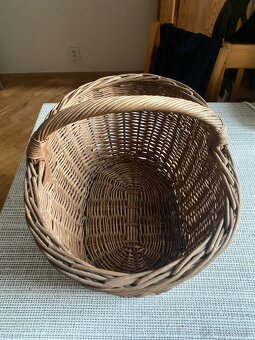 Velký proutěný koš - 7
