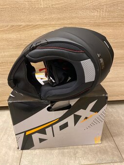 Výklopná helma na motorku NOX N960, vel. XL - 7