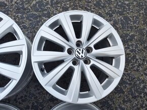 16"alu sada Mistral 5x100 origo VW Polo 6R Fabia 3 Rapid - 7