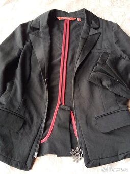 Elegantní dámské sako na zip. Vel. 36 - 7