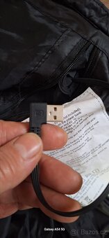 Vyhřívaná vesta powerbankou na USB. Vel XL. - 7