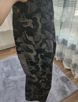 Pánské kalhoty Strauss camouflage 28 XL - 7