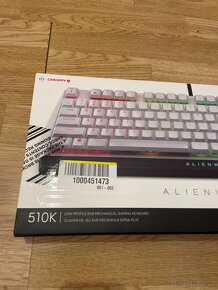 Klávesnice Dell Alienware AW510K, US (545-BBCH) bílá - 7