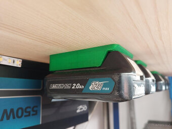 Držák baterií Makita 18V 12V CXT 10,8-12V - 7