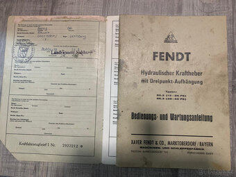 Prodám traktor: FENDT - 7