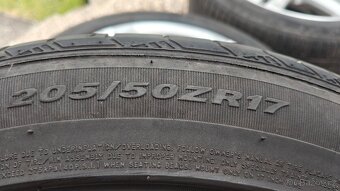 Alu kola 17" ET 47 originální sada VW koncern - 7