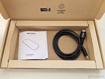 Bezdrátová Qi nabíječka dual 15W - 7