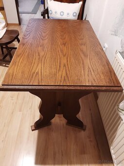 Jídelní set z masivu - 7