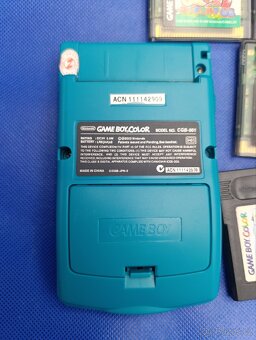 Nintendo Gameboy Color + Hry - 7