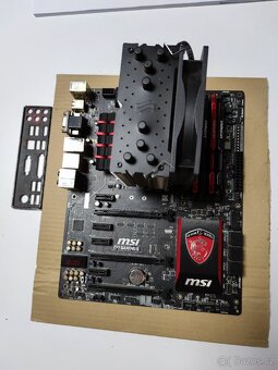 Kombo deska+CPU+ram a chladič - 7