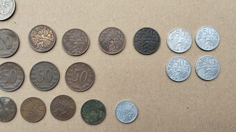 Staré československé mince - 7
