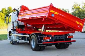 MERCEDES AXOR 1829 TŘÍSTRANNÝ SKLÁPĚČ HYDRAULICKÁ RUKA EU-5 - 7