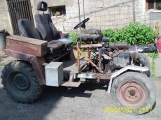 malotraktor domácí výroby - 7