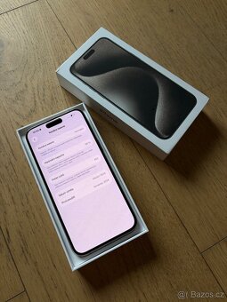 Apple iPhone 15 Pro Max 256GB přírodní - 7