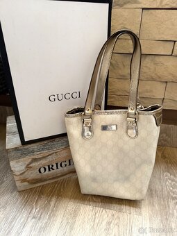 Gucci bílá kabelka, originál - 7