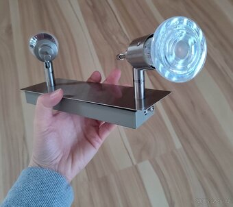 2x bodové světlo svítidlo nerez/bílý mat 4x40W + Paulmann - 7