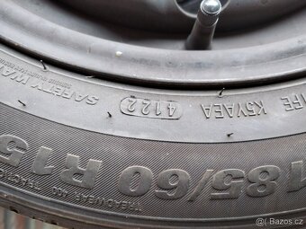 185/60/15 letni pneu DUNLOP a KUMHO 185 60 15 - 7