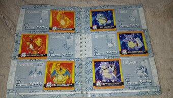 Pokémon nalepovací kartičky +album dle fotek - 7