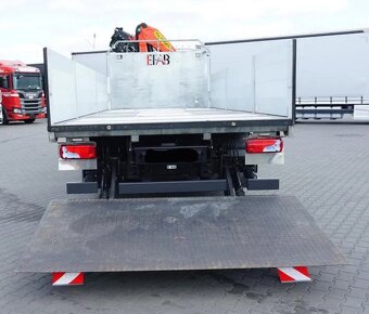 MAN TGM 26.340 - 6x2 - Valník + HR-PALFINGER PK 19.001 SLD5 - 7