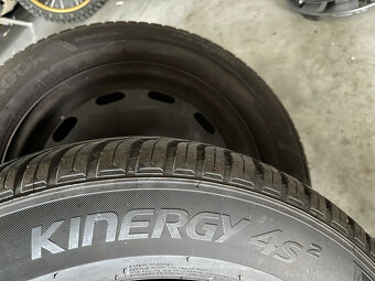 Pneumatiky Hankook s plechovými disky 195/65 R15 celoroční - 7