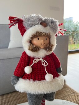 Vánoční dekorace skřítek - 7