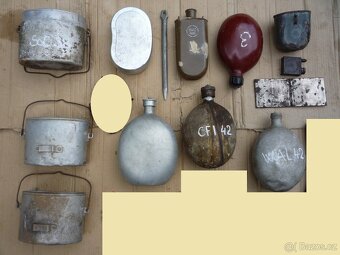 prodám různé vojenské přilby a vybavení z II.svět.války..... - 7